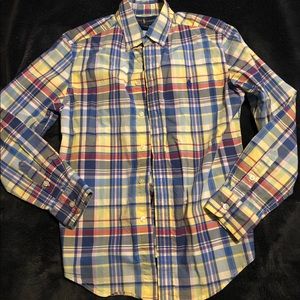 Ralph Lauren Collard Shirt boys size 10/12